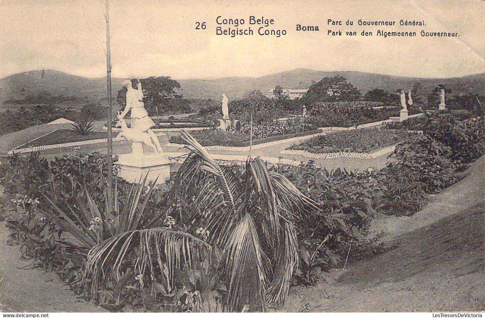 CONGO - BOMA - Parc Du Gouverneur Général - Carte Postale Animée - Autres & Non Classés