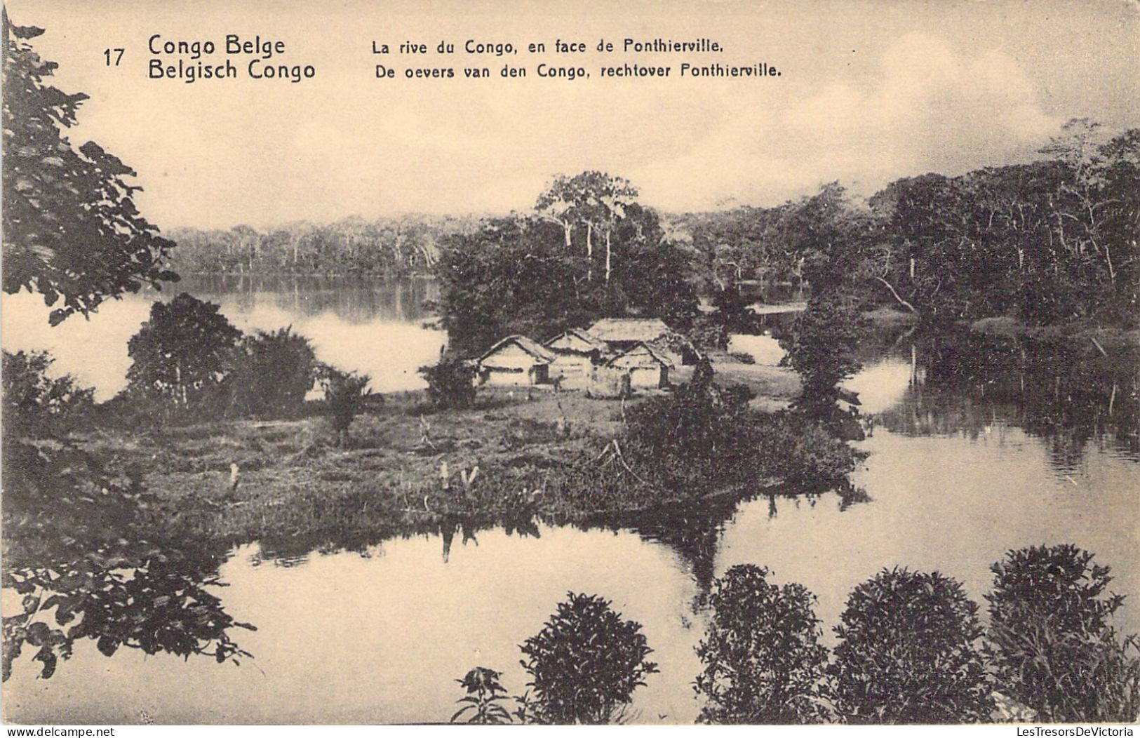 CONGO - La Rive Du Congo En Face De Ponthierville - Carte Postale Animée - Otros & Sin Clasificación