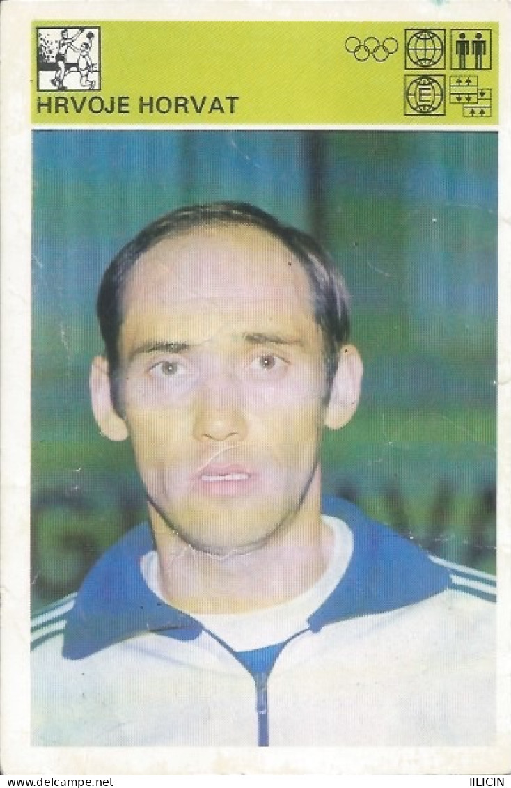 Trading Card KK000305 - Svijet Sporta Handball Yugoslavia Croatia Hrvoje Horvat 10x15cm - Palla A Mano