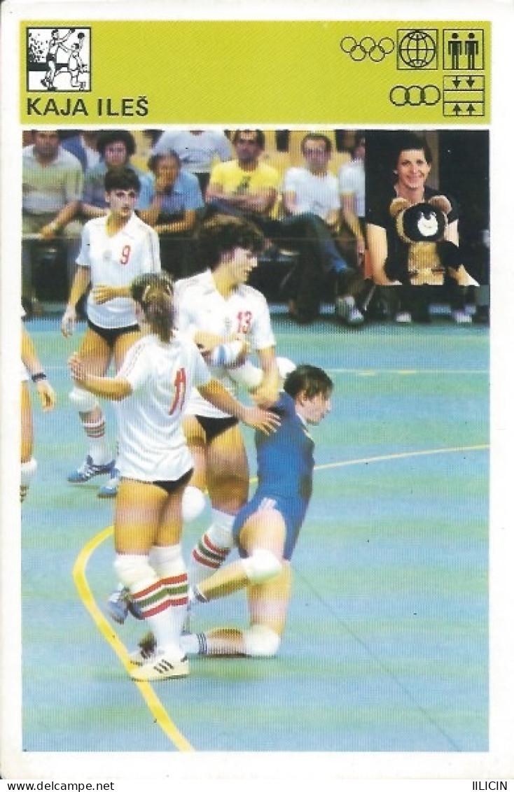 Trading Card KK000308 - Svijet Sporta Handball Croatia Kaja Iles 10x15cm - Balonmano