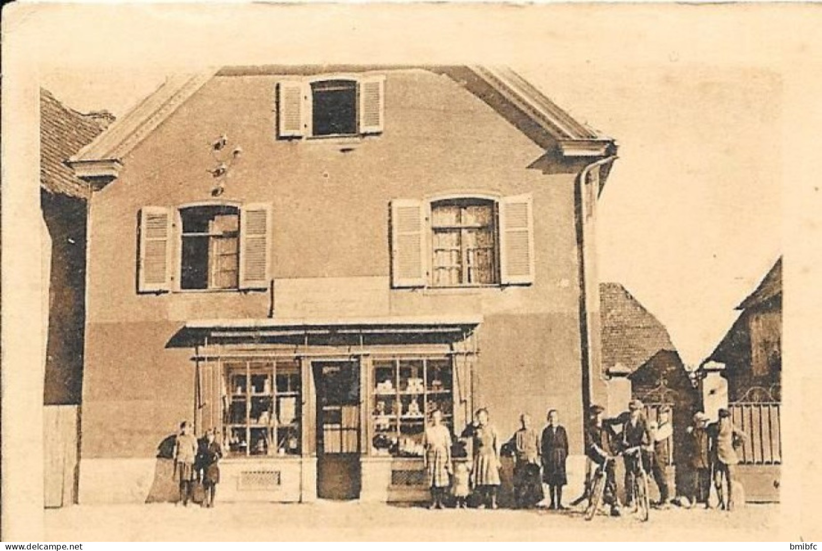 Souvenir De HABSHEIM - La Maison épicerie Emile NIGLÈS  - Rue Nationale - Habsheim