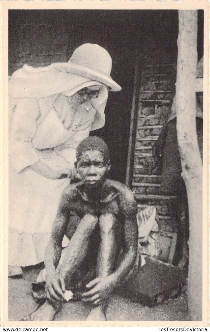 CONGO - MANGEMBO - Missions Des Filles De Marie De Pesches - Le Dévouement De La Missionnaire  - Carte Postale Animée - Autres & Non Classés