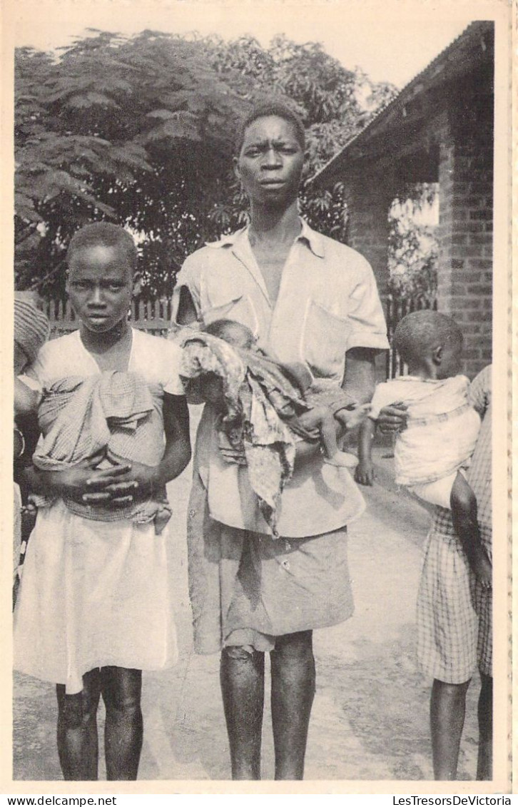 CONGO - MANGEMBO - Missions Des Filles De Marie De Pesches - Arrivée De La Mission Des Orphelins - Carte Postale Animée - Andere & Zonder Classificatie