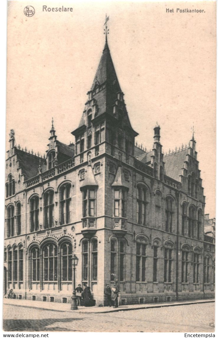 CPA Carte Postale Belgique Roeselare  Het Postkantoor  VM65245ok - Roeselare