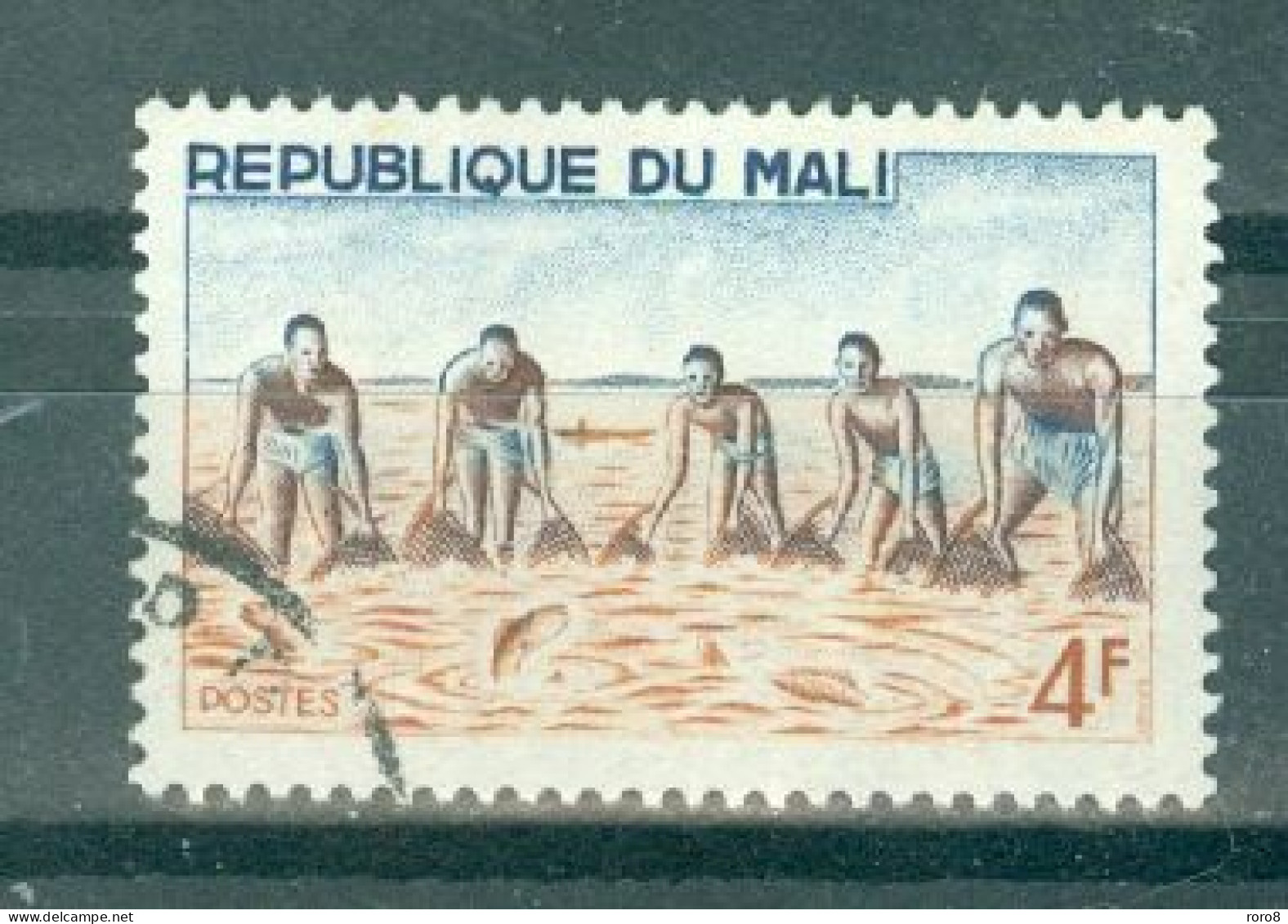 REPUBLIQUE DU MALI - N°91 Oblitéré. Pêche. - Mali (1959-...)