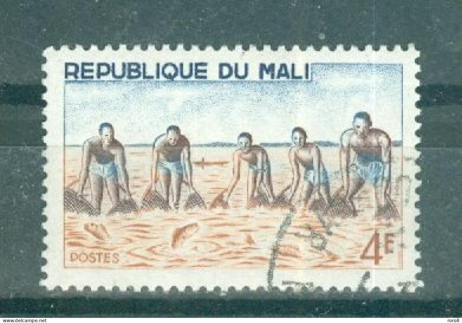 REPUBLIQUE DU MALI - N°91 Oblitéré. Pêche. - Mali (1959-...)