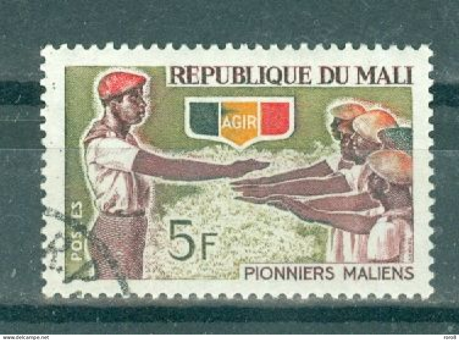 REPUBLIQUE DU MALI - N°96 Oblitéré. Pionniers Maliens. - Mali (1959-...)
