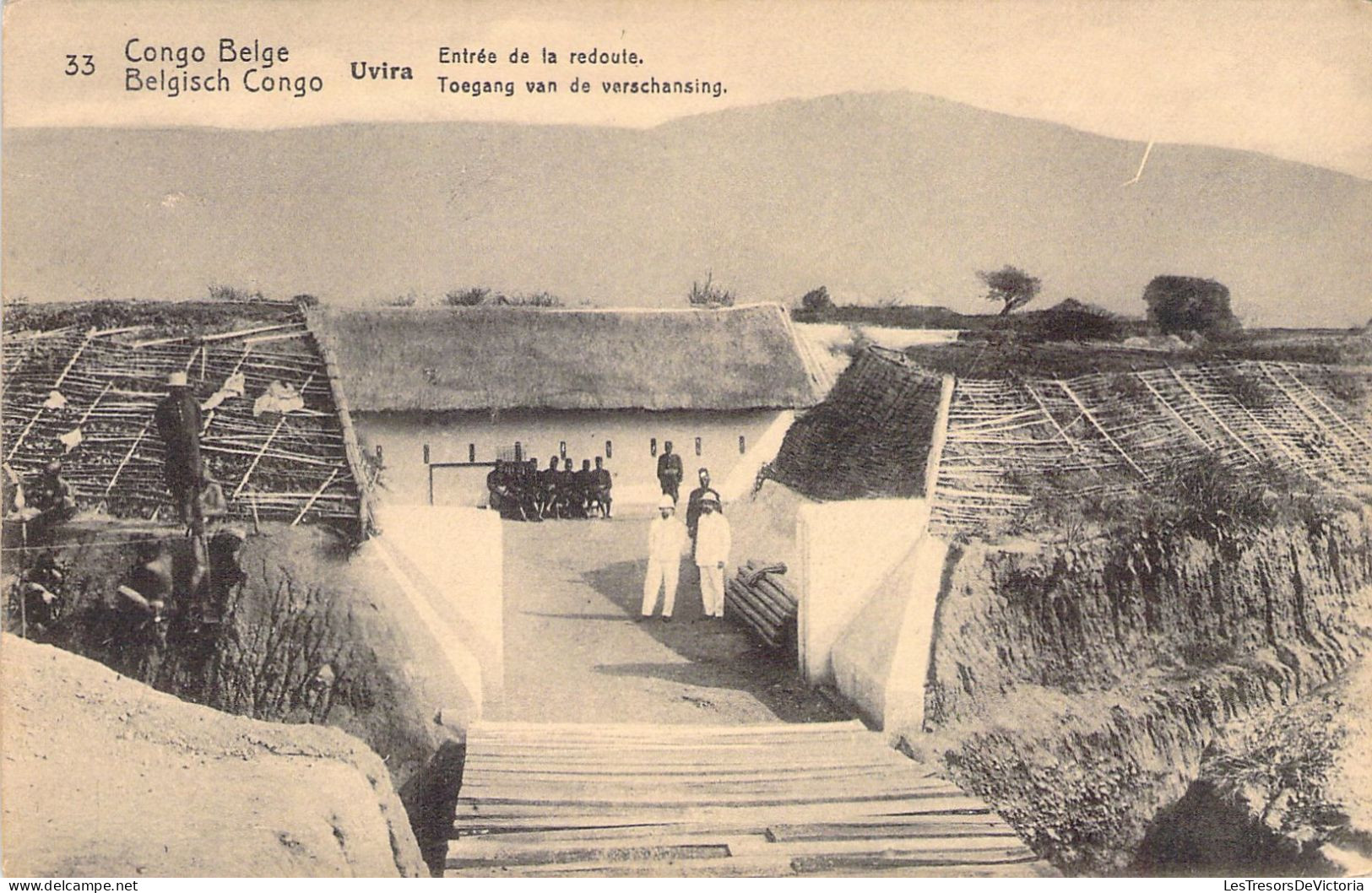 CONGO - UVIRA - Entrée De La Redoute - Carte Postale Animée - Sonstige & Ohne Zuordnung