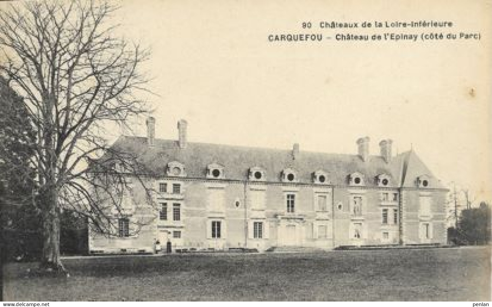 CARQUEFOU - Château De L'Epinay (côté Du Parc) - Carquefou