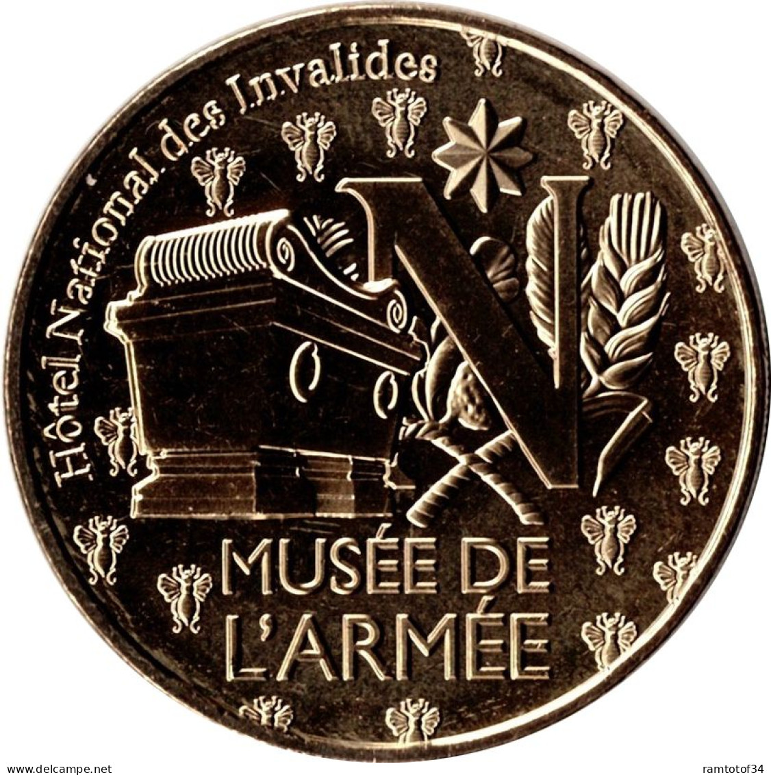 2022 MDP400 - PARIS - Musée De L'armée 8 (Tombeau De Napoléon) / MONNAIE DE PARIS - 2022