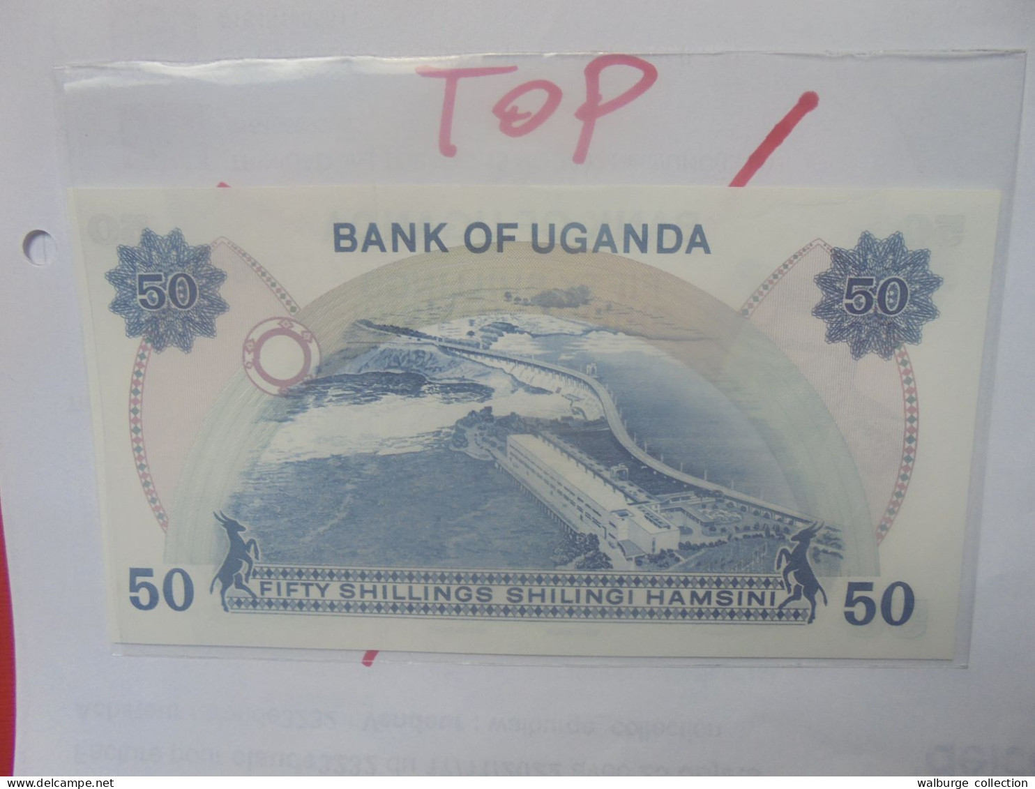 OUGANDA 50 SHILLINGS 1973 Neuf/UNC (B.29) - Ouganda