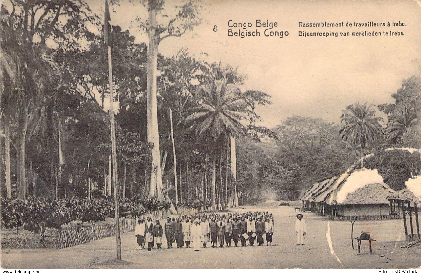 CONGO - Uvira - Rassemblement De Travailleurs à Irebu - Carte Postale Animée - Sonstige & Ohne Zuordnung