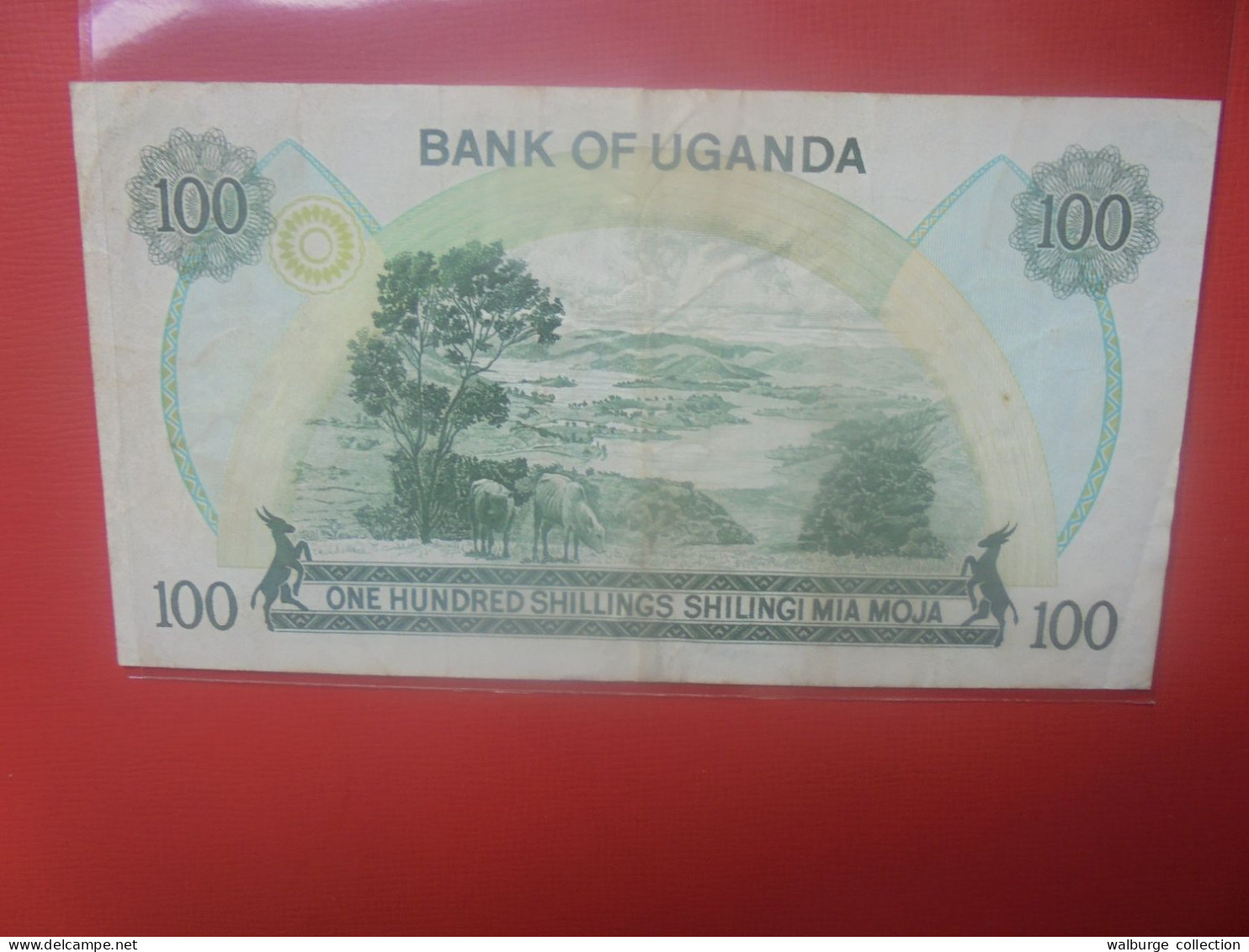 OUGANDA 100 SHILLINGS 1979 Circuler (B.29) - Oeganda