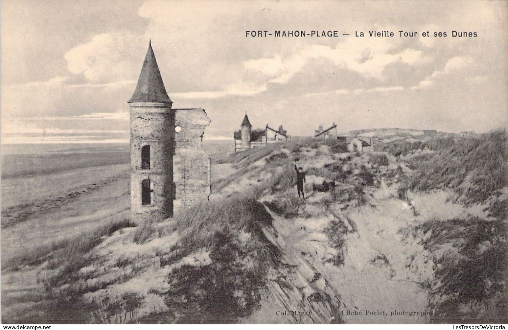 FRANCE - 80 - FORT MAHON - La Vieille Tour Et Ses Dunes - Carte Postale Animée - Fort Mahon