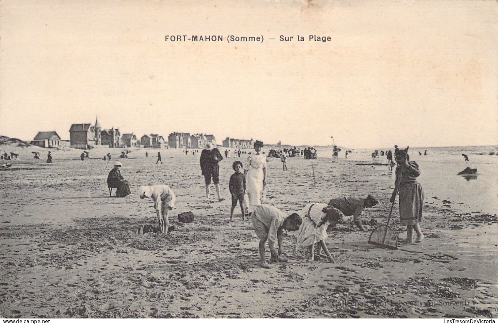 FRANCE - 80 - FORT MAHON - Sur La Plage - Carte Postale Animée - Fort Mahon