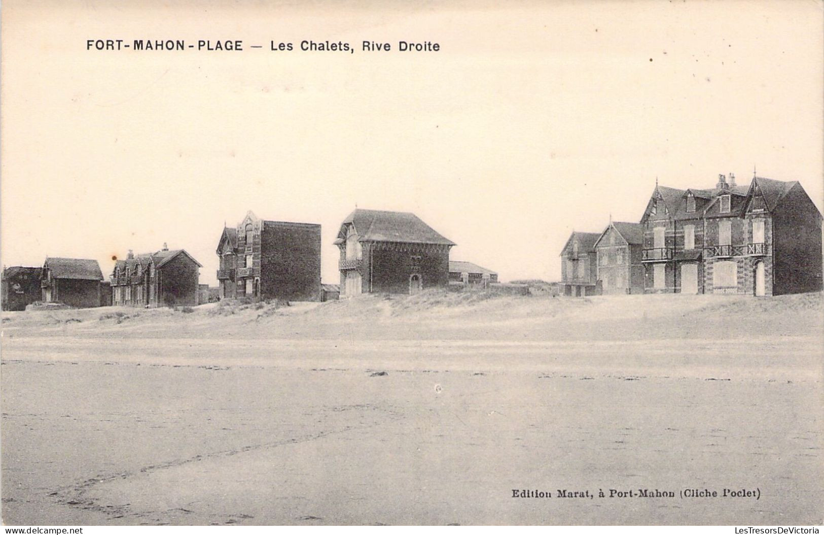 FRANCE - 80 - FORT MAHON - Les Chalets - Rive Droite - Carte Postale Animée - Fort Mahon