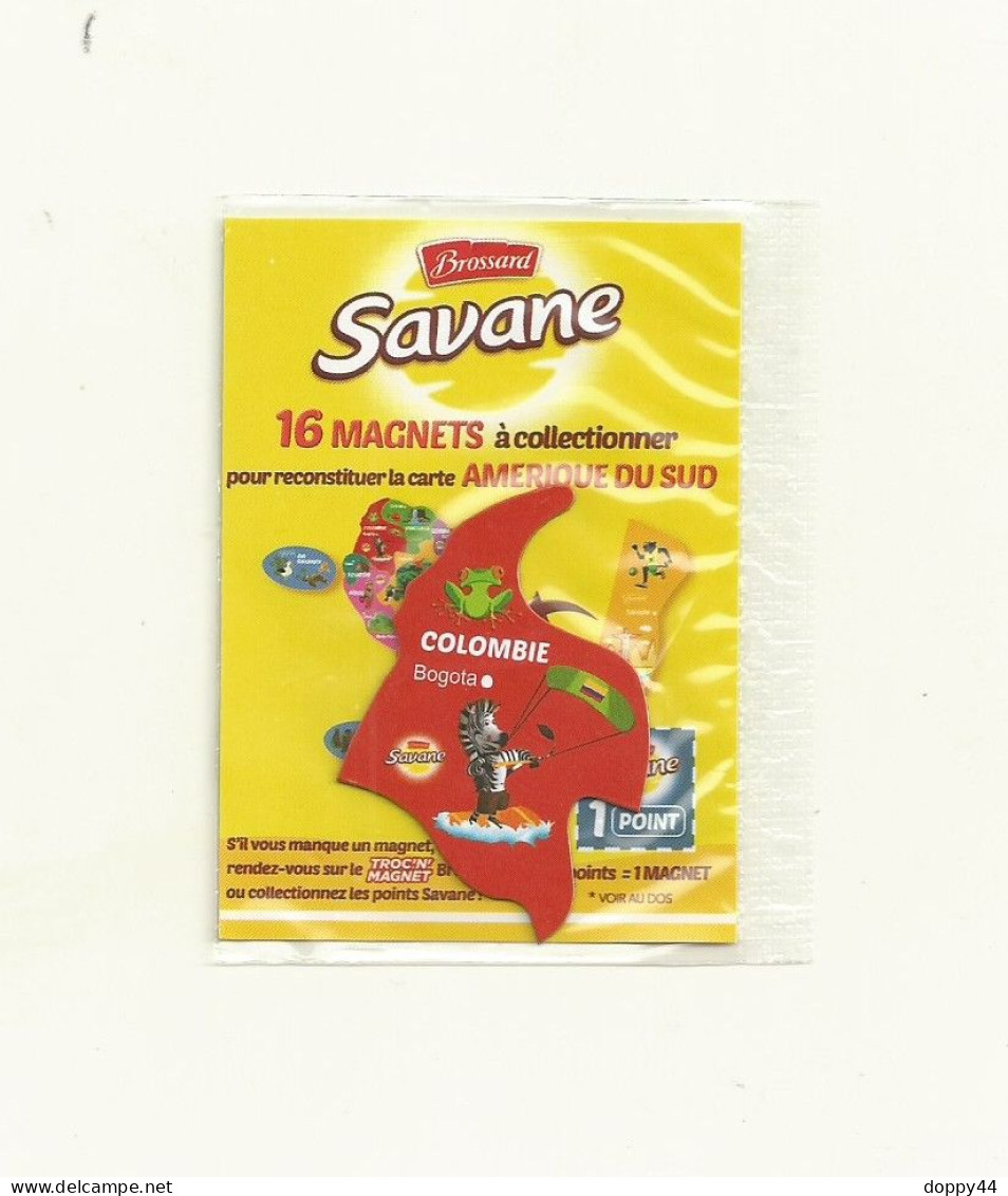 MAGNET SAVANE AMERIQUE DU SUD COLOMBIE SOUS BLISTER FERME. - Tourisme