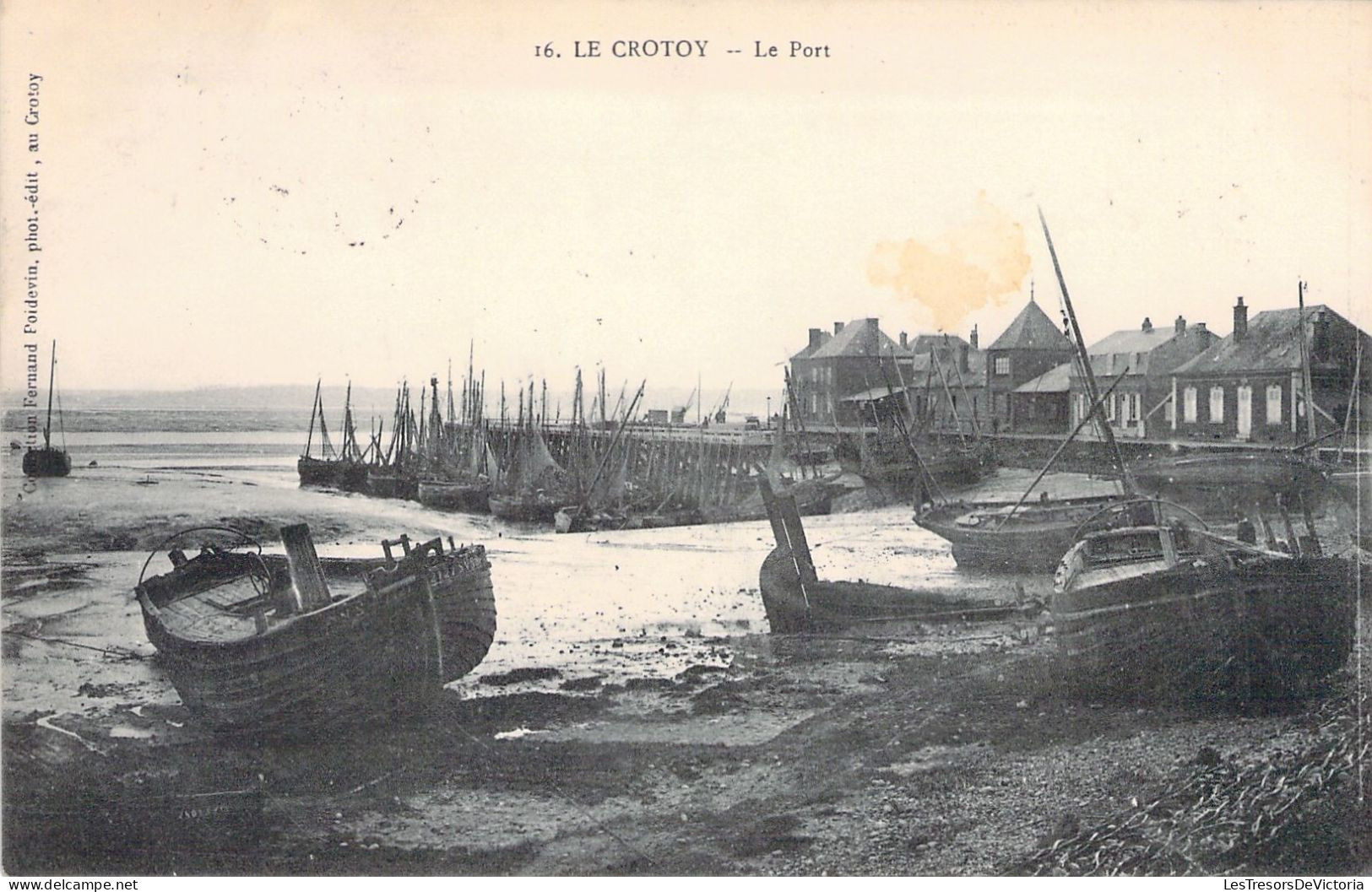 FRANCE - 80 - LE CROTOY - LE PORT - Carte Postale Animée - Le Crotoy