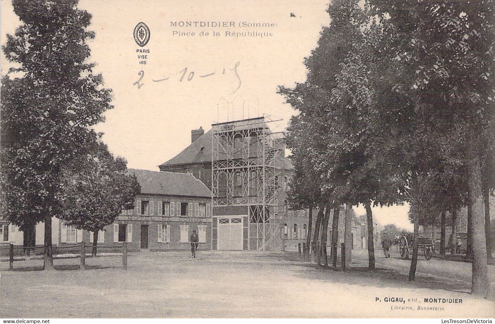 FRANCE - 80 - MONTDIDIER - Place De La République - Carte Postale Animée - Montdidier