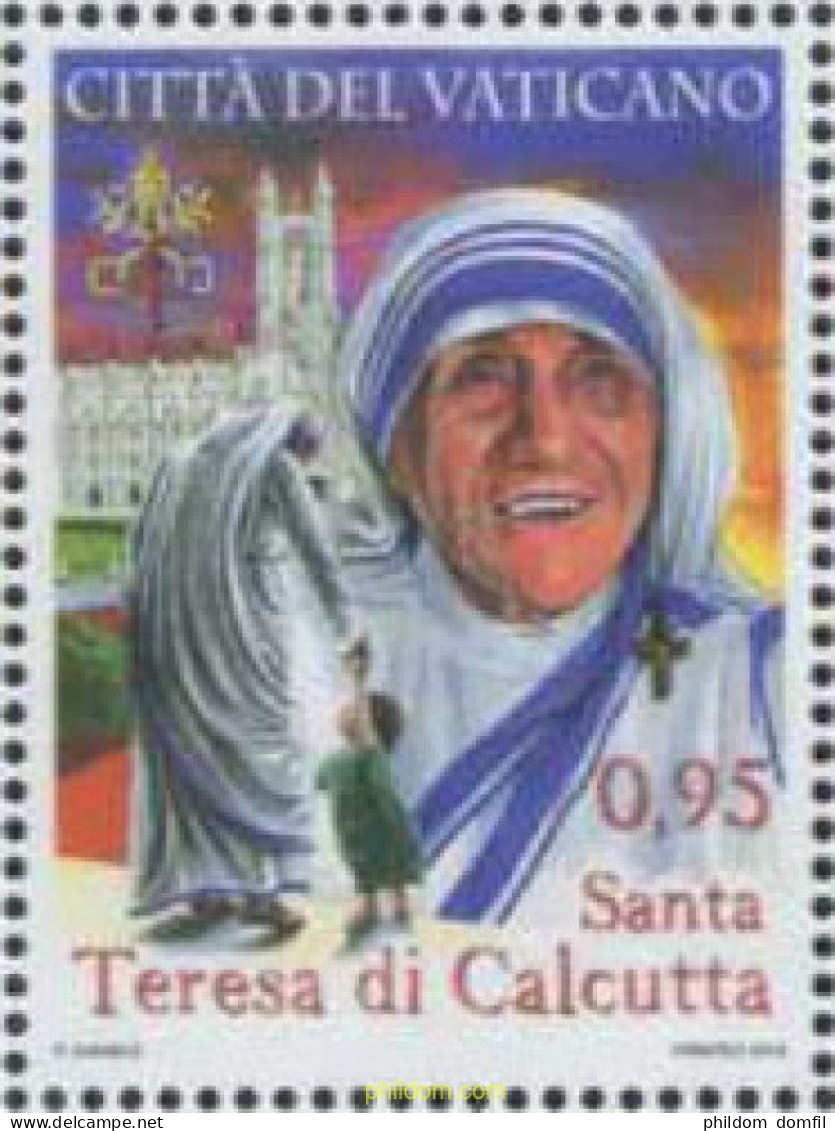 369729 MNH VATICANO 2016 - Mutter Teresa