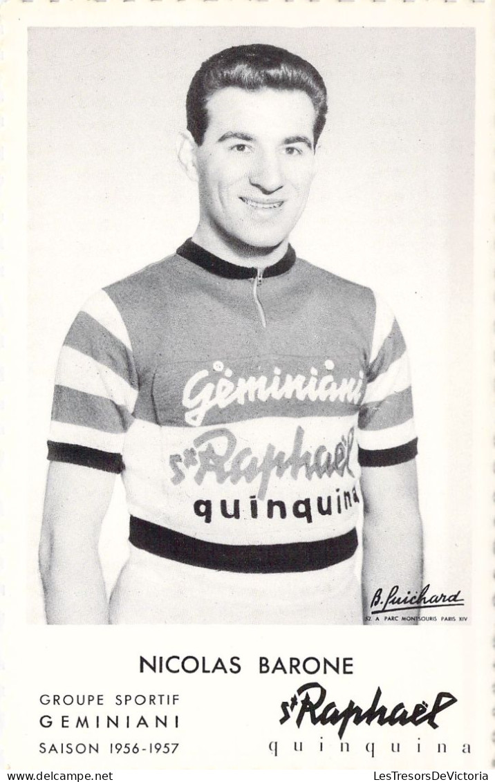 SPORT - Cyclisme - Nicolas BARONE - GEMINIANI - Carte Postale Animée - Radsport