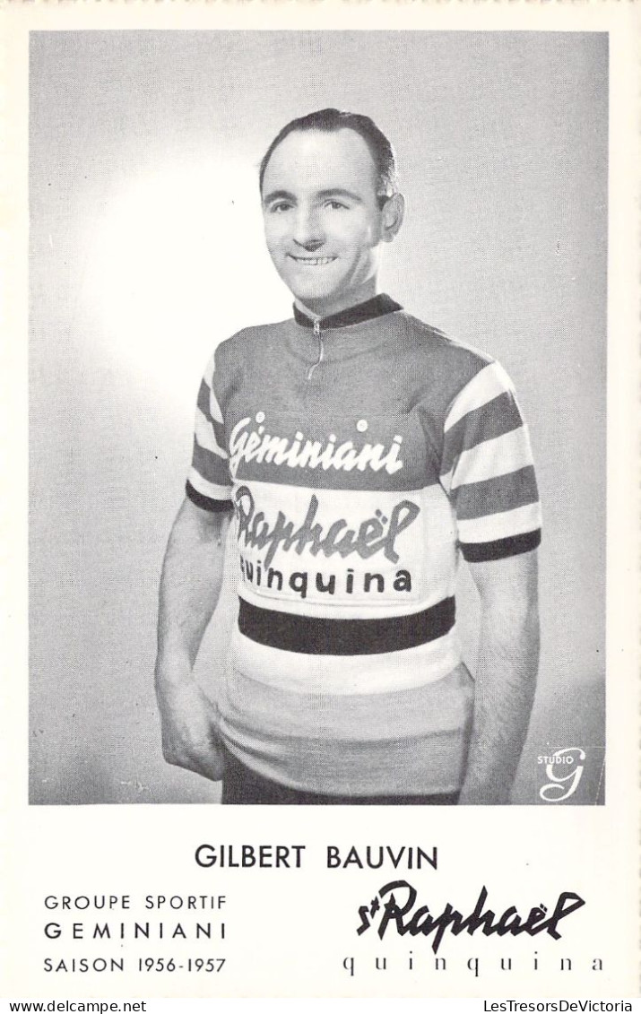 SPORT - Cyclisme - Gilbert BAUVIN - GEMINIANI - Carte Postale Animée - Cycling