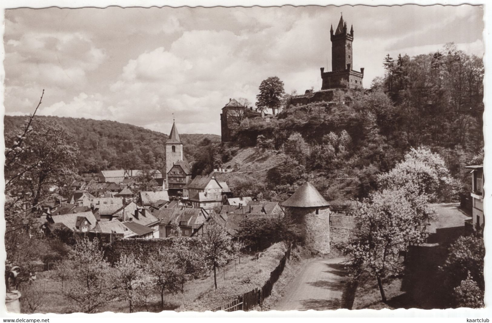 Dillenburg Mit Wilhelmsturm Und Evan. Kirche - (Deutschland) - 1959 - Dillenburg