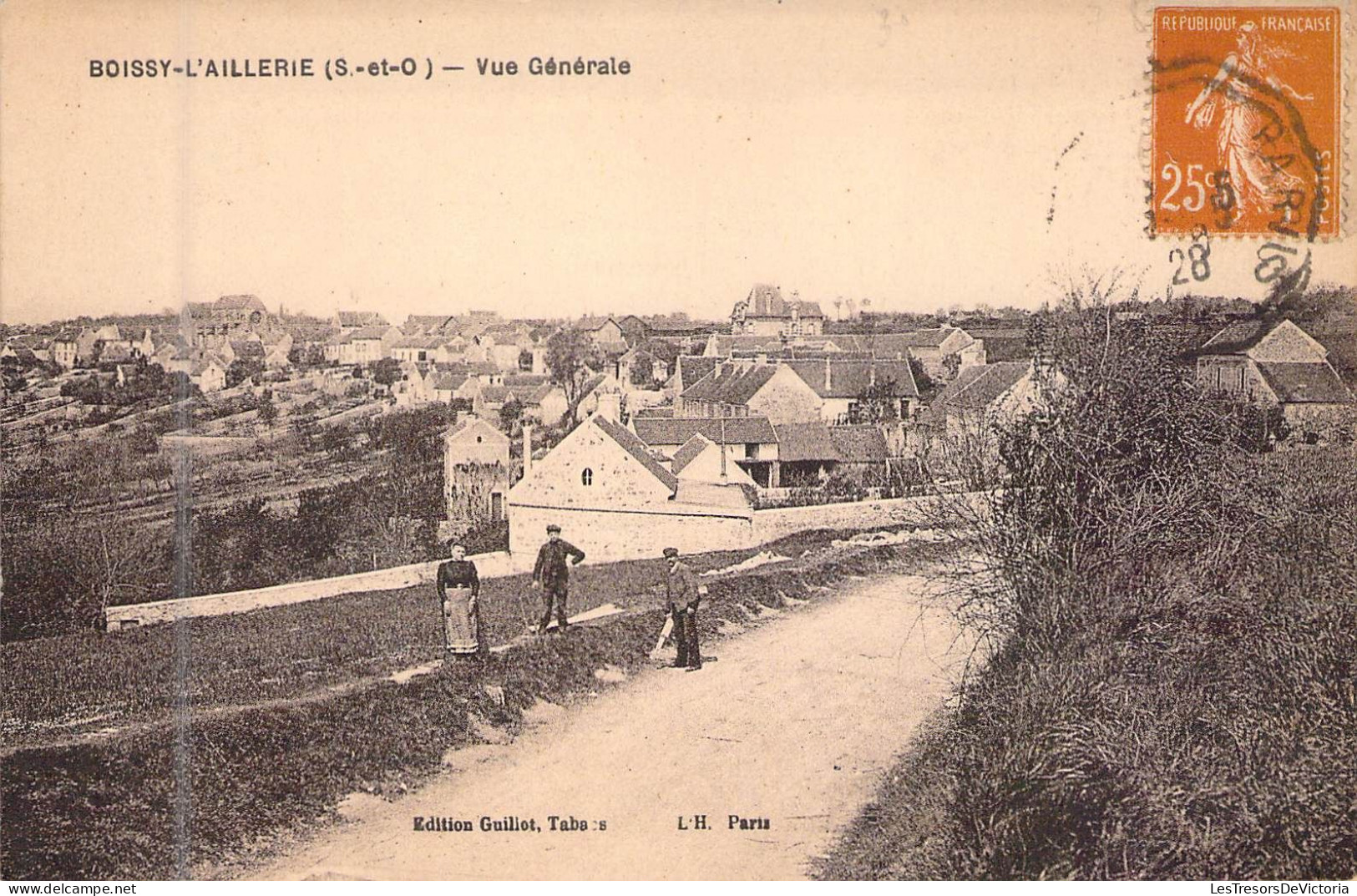 FRANCE - 95 - BOISSY L'AILLERIE - Vue Générale - Carte Postale Ancienne - Boissy-l'Aillerie