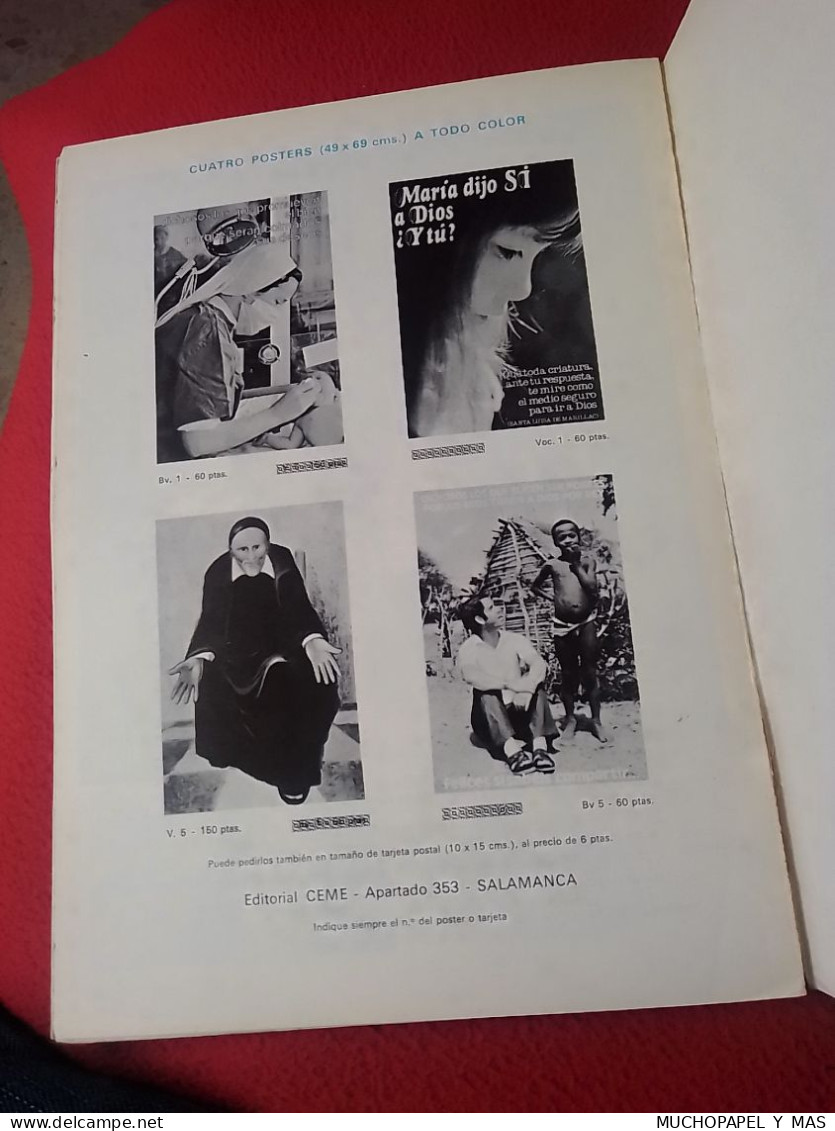 ANTIGUO OLD COMIC TEBEO VICENTE DE PAUL 1980 EDITORIAL CEME, RELIGIÓN, VER FOTOS Y DESCRIPCIÓN, 48 PAG., RELIGIOUS..