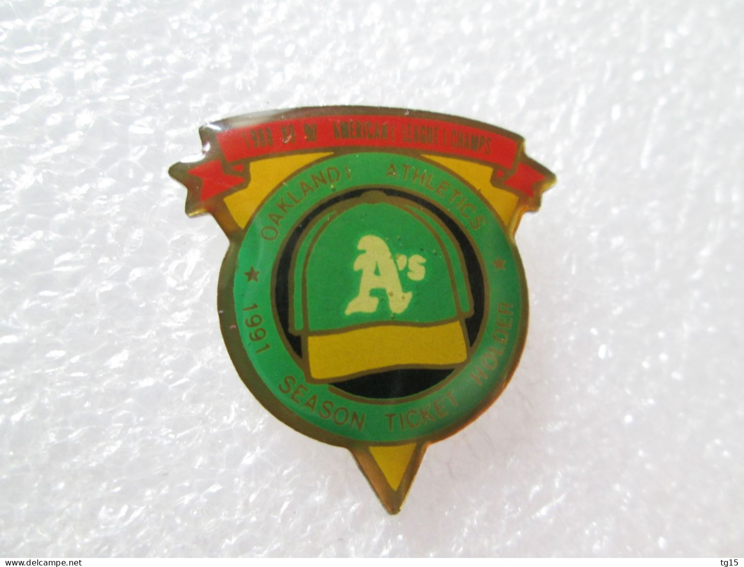 PIN'S     OAKLAND  ATHLETICS  BASEBALL - Baseball