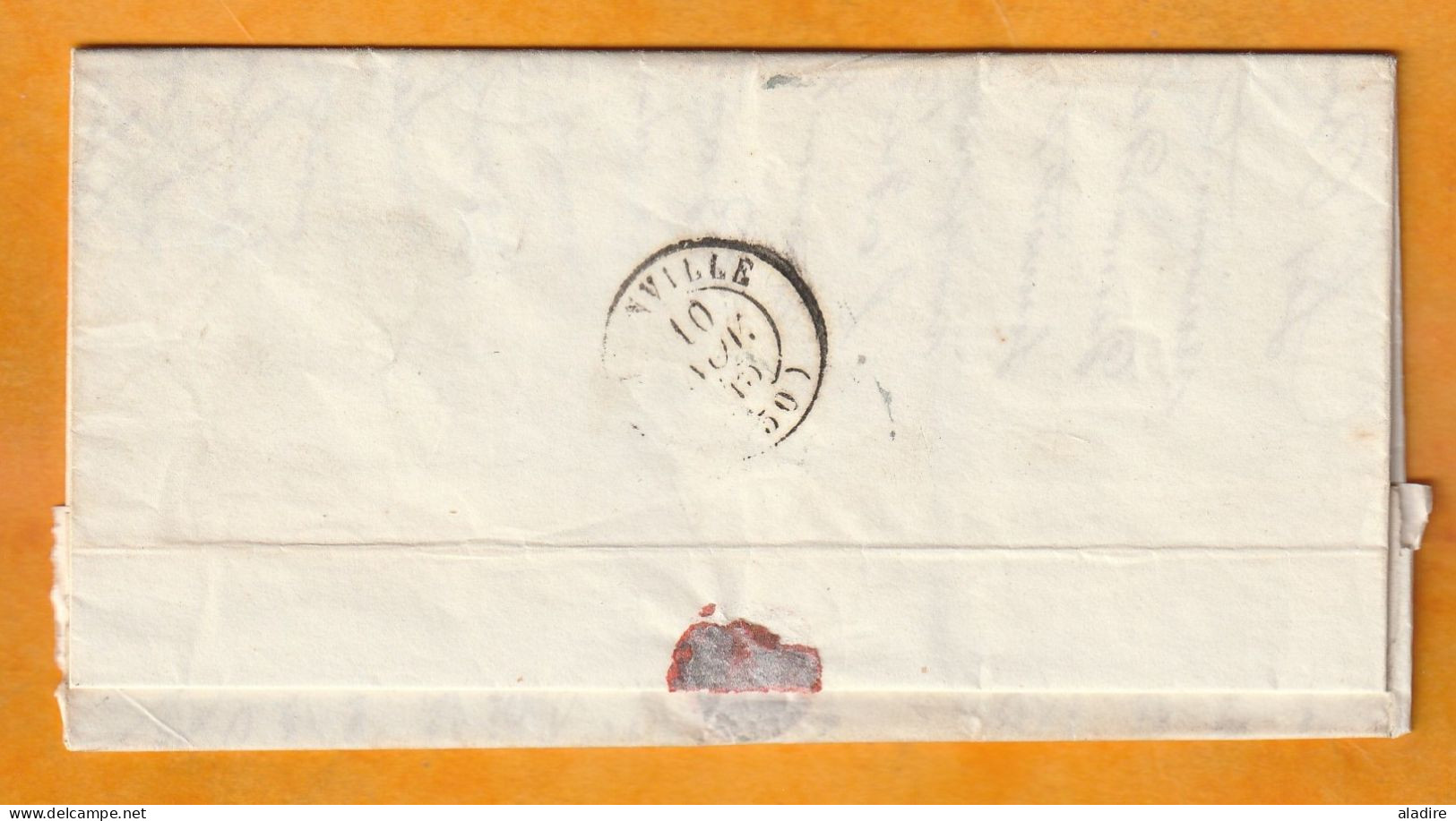 1845 - Lettre Pliée Avec Corresp De PARIS  Vers JOINVILLE , Haute Marne - Cad D'arrivée - Fleury Bonnetterie - 1801-1848: Precursori XIX