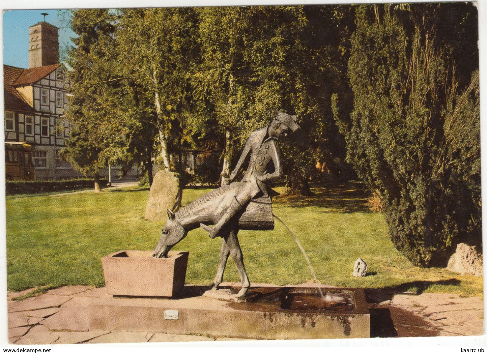 Münchhausenstadt Bodenwerder A/d Weser - Münchhausen-Brunnen - (Deutschland) - Bodenwerder