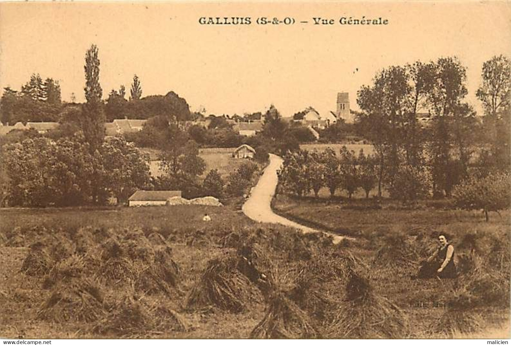 -dpts Div-ref-BH855- Yvelines - Galluis - Vue Generale - - Gargenville