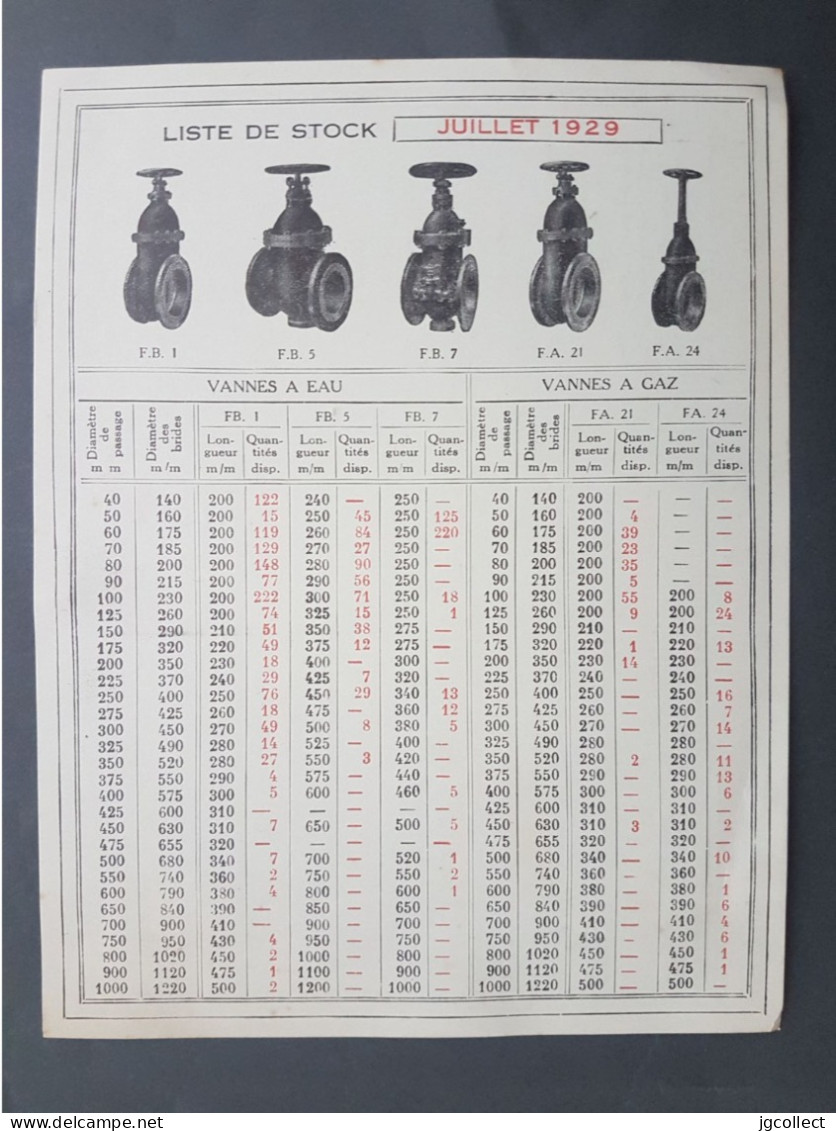 Typo Obp/cob 273 (Bruxelles 1929 Brussel) Liste De Stock - Tipo 1922-31 (Houyoux)