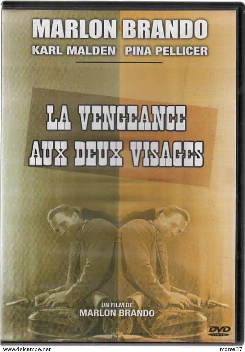 LA VENGEANCE AUX DEUX VISAGES   Avec Marlon BRANDO Et Karl MALDEN   C40 - Western