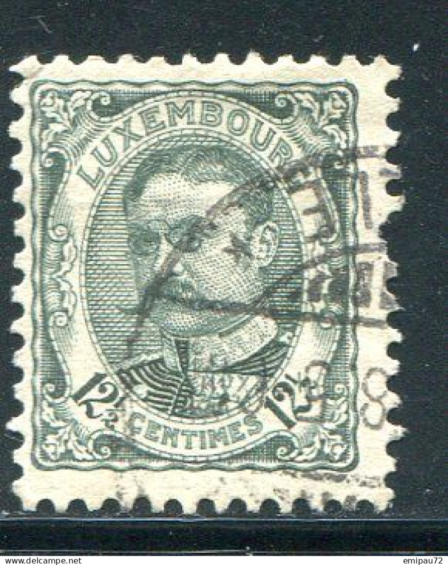 LUXEMBOURG- Y&T N°75- Oblitéré - 1906 Guillaume IV
