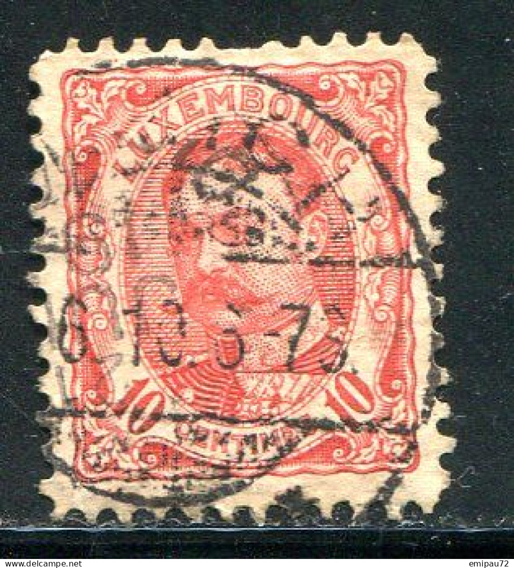 LUXEMBOURG- Y&T N°74- Oblitéré - 1906 Guillermo IV