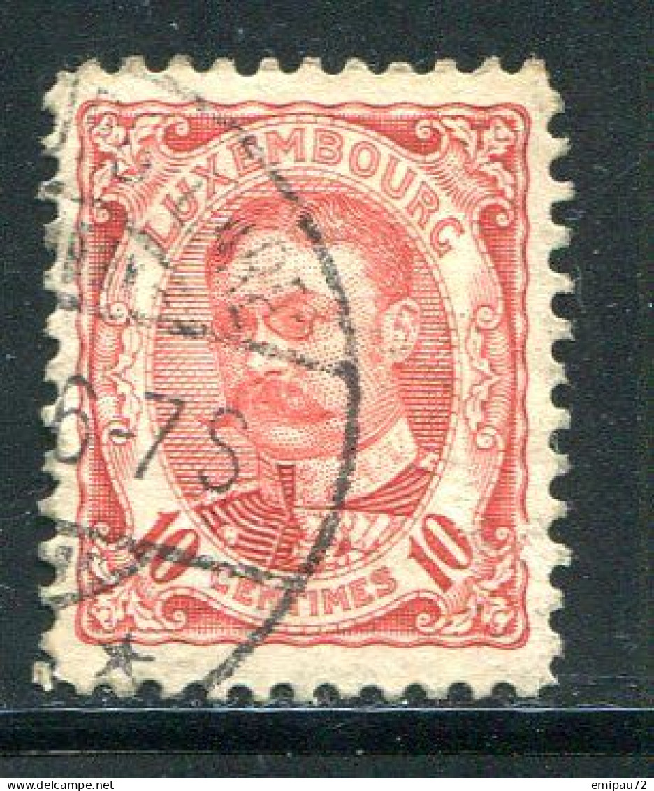 LUXEMBOURG- Y&T N°74- Oblitéré - 1906 Guillermo IV