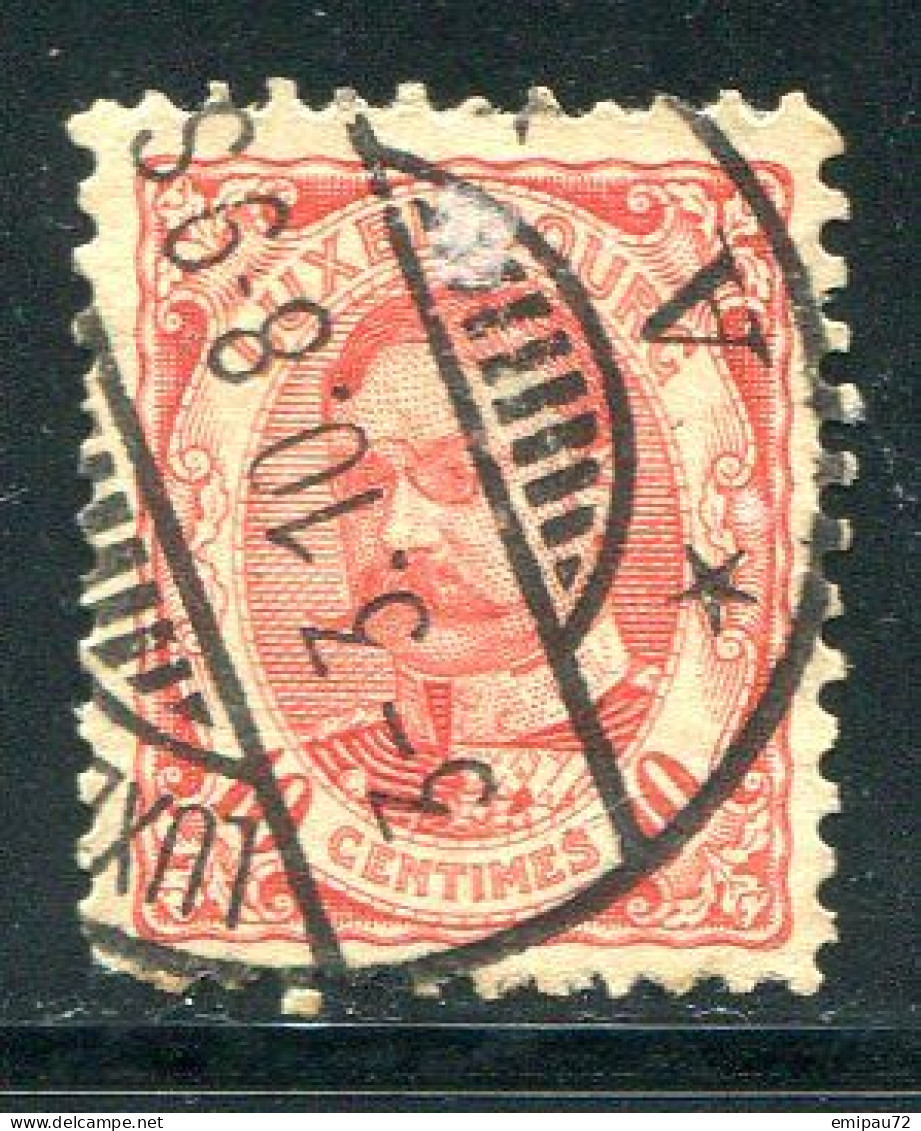 LUXEMBOURG- Y&T N°74- Oblitéré - 1906 Willem IV