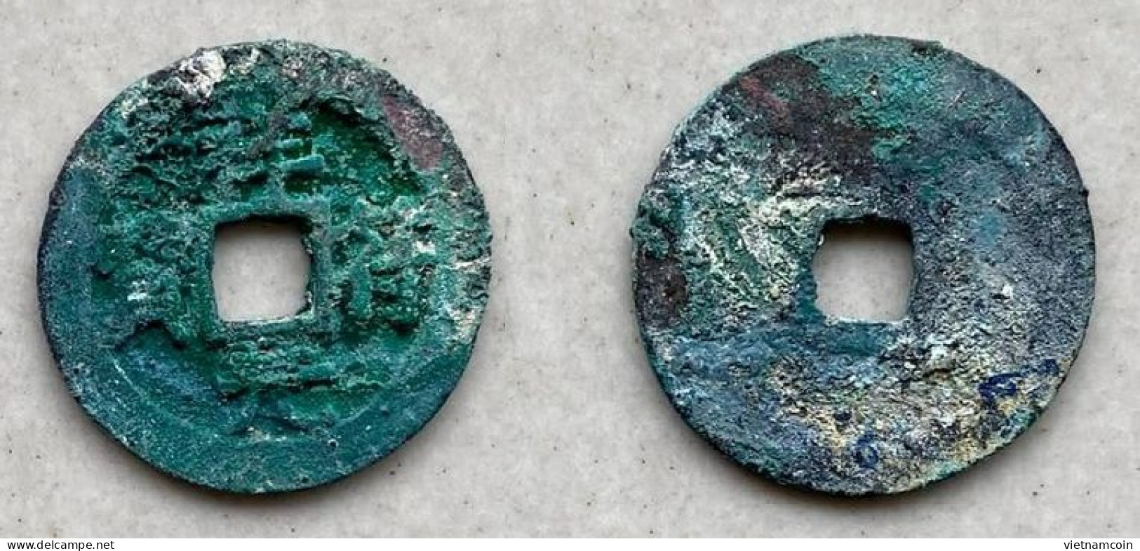 Ancient Annam Coin  Tuong Phu Nguyen Bao - Vietnam