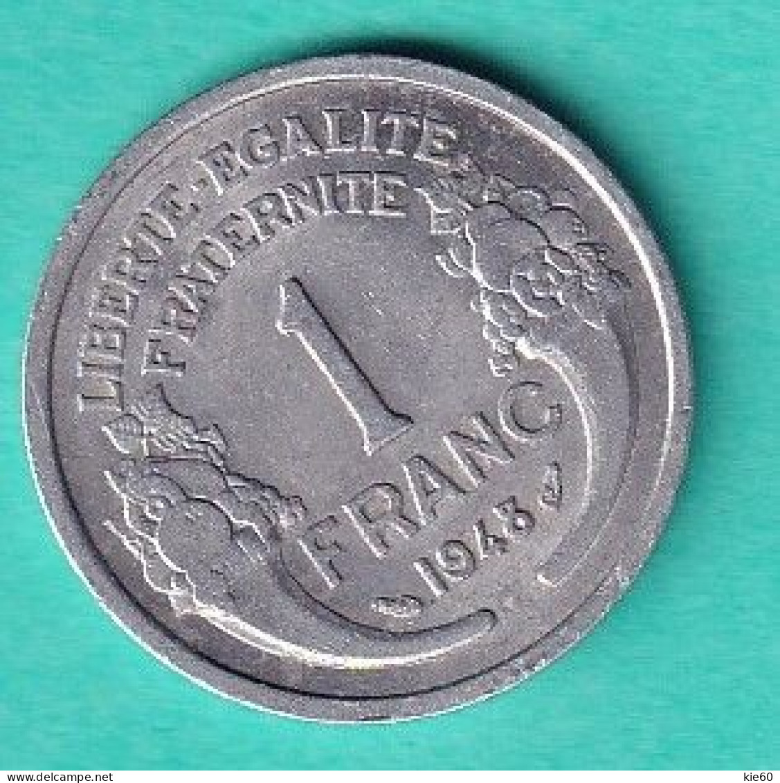France - 1948- 1 Francs   - KM885a - 1 Franc