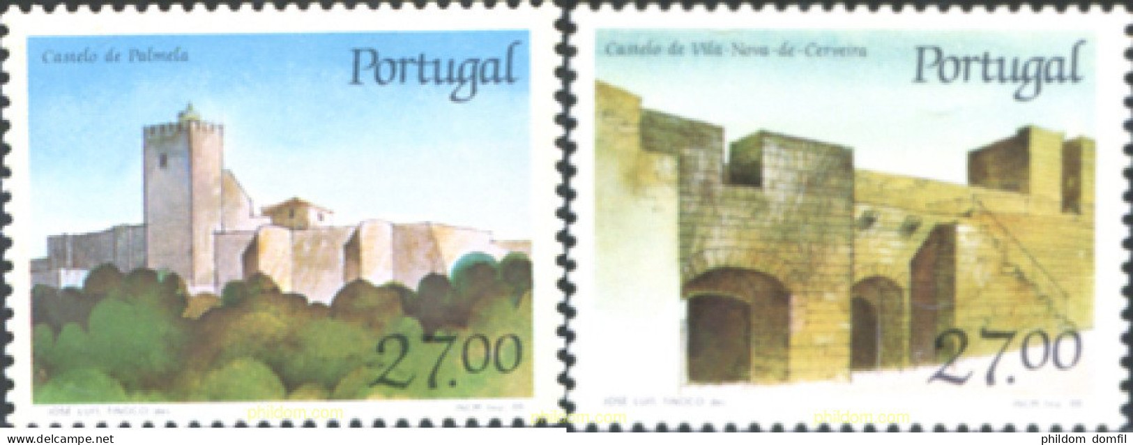 2041 MNH PORTUGAL 1988 CASTILLOS DE PORTUGAL - Châteaux