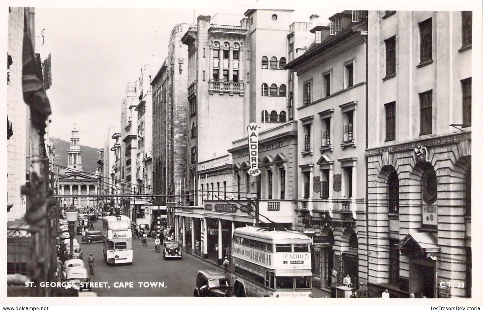 AFRIQUE DU SUD - St Georges Street - Cape Town - Carte Postale Ancienne - Sudáfrica