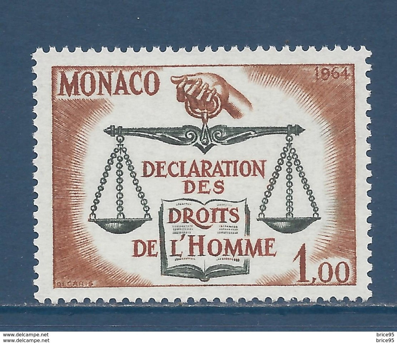 Monaco - YT N° 661 ** - Neuf Sans Charnière - 1964 - Neufs