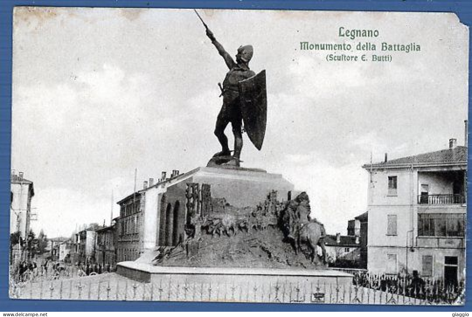 °°° Cartolina - Legnano Monumento Della Battaglia  Formato Piccolo Viaggiata °°° - Legnano