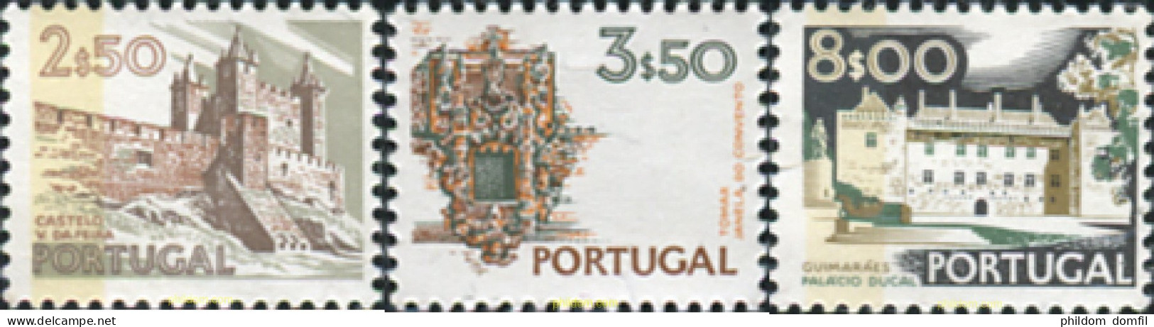 689301 MNH PORTUGAL 1973 VISTAS Y MONUMENTOS - Châteaux