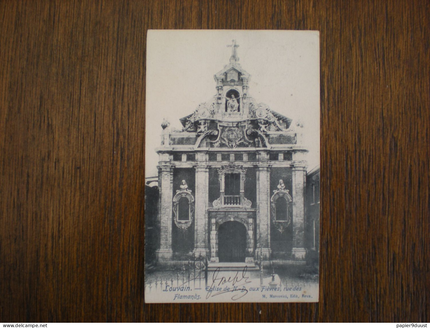 Leuven - Kerk N.D Aux Fièvres - Uitgever Marcovici - Leuven