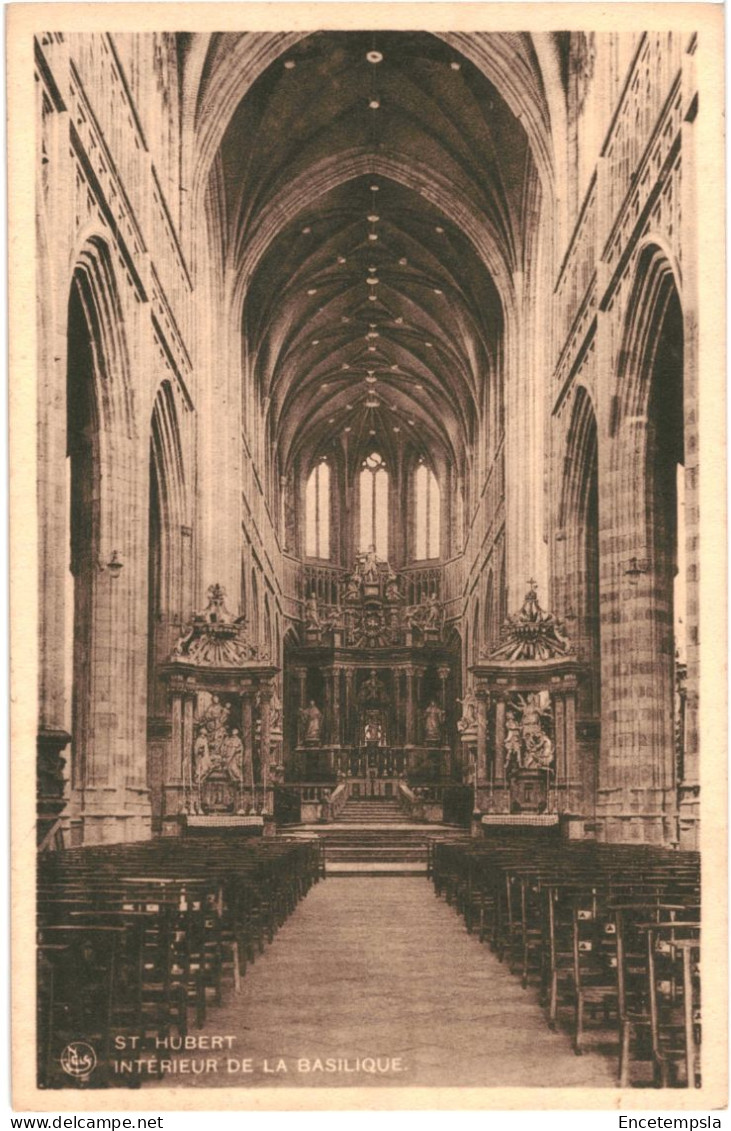 CPA Carte Postale Belgique Saint-Hubert La Basilique  Intérieur  VM65267 - Saint-Hubert