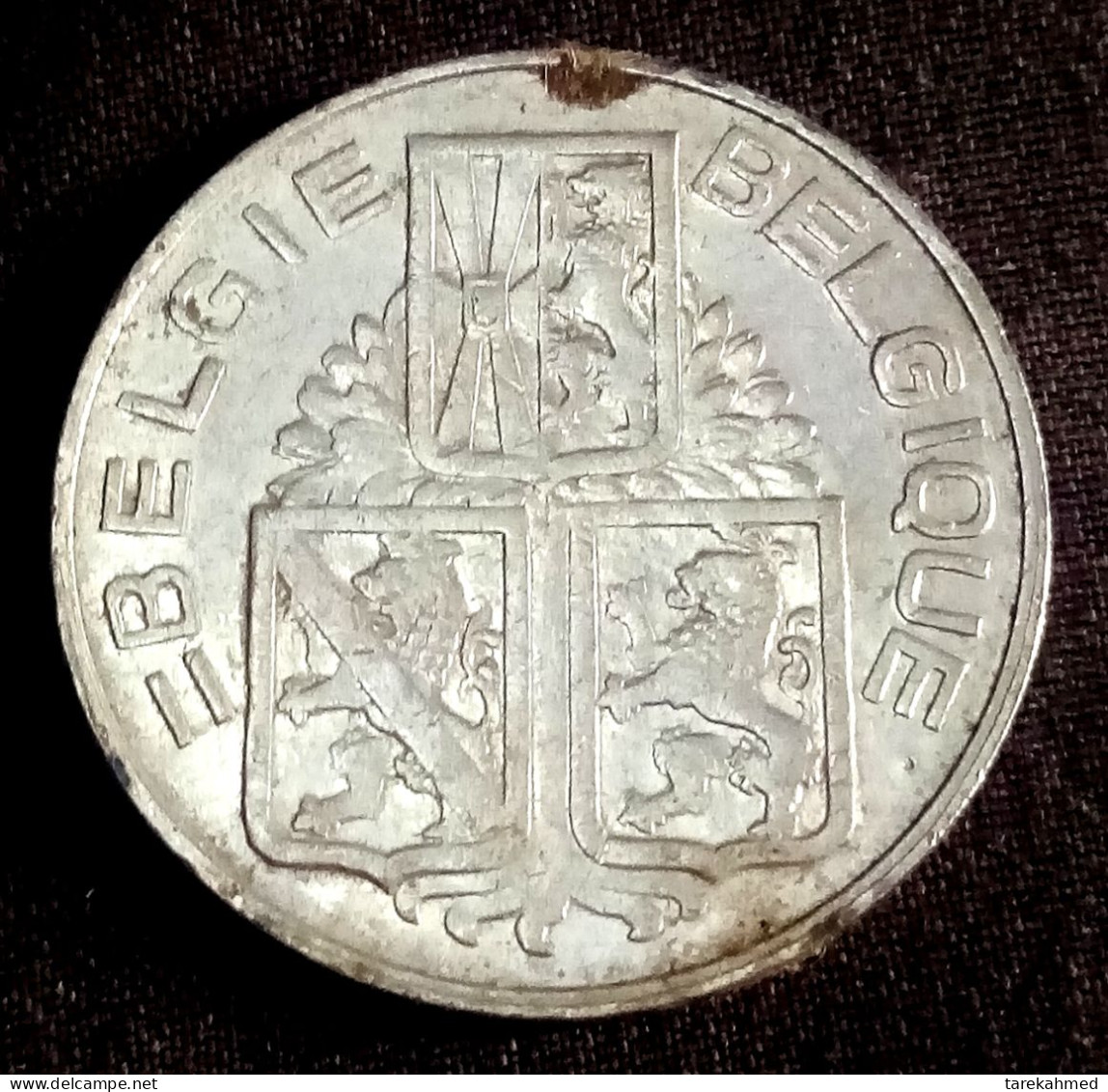 Belgique, Franc, 1939, TTB+, Nickel, KM:119 , Agouz - 1 Frank
