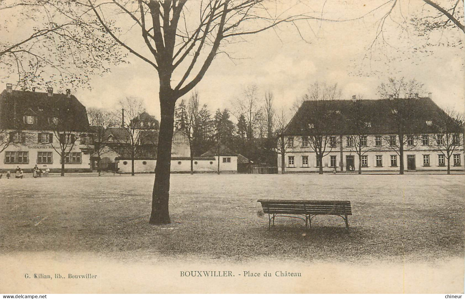 BOUXWILLER PLACE DU CHATEAU - Bouxwiller